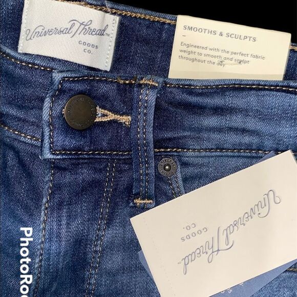 NEW WITH TAGS Women's High-Rise Skinny Jeans - Universal Thread SIZE 00‎ - Picture 6 of 8